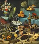 Still Life with parrot