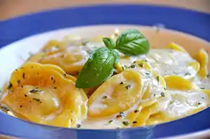 Italian ravioli