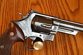 Smith & Wesson Model 29 close-up.