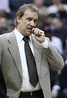 Flip Saunders was the head coach of the Timberwolves for 10 seasons.