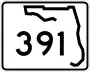 State Road 391 marker