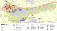 Map of the airport