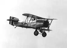 Fairey Flycatcher naval fighter built in large numbers and used in the interwar period.