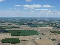 Countryside in southeastern Adams Township