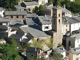 The church in Fontpédrouse