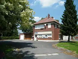 The town hall in Forceville