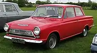 Ford Cortina Mark I two-door saloon (before facelift)