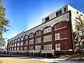 East side of Ford Factory Lofts seen from the BeltLine trail, 2012