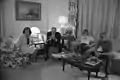 Ford family watches news coverage of the assassination attempt at 11:00 pm (8:00 pm PDT) on the White House's second floor