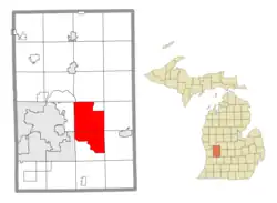 Location within Kent County