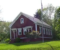 Forestdale school house from the nineteenth century