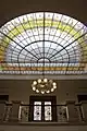 Colored glass ceiling, Hohenstaufengasse head office