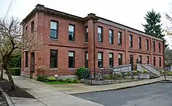 Portland Railway, Light and Power Sellwood Division Carbarn Office and Clubhouse