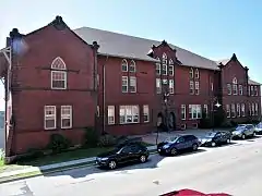 Sacred Heart School from the north