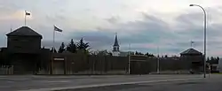 The NWMP fort in Fort Macleod, which is now a museum