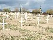 Unidentified graves of the Yavapai who perished during the "Indian Wars".