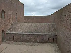 Caponier, Fort Napoleon, Ostend, Belgium