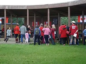 Ehdaa National Historic Site of Canada on Canada Day 2011