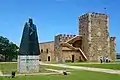 Statue of Gonzalo Fernández de Oviedo y Valdés