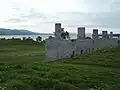 Ruins of Fort at Crown Point, Crown Point, N.Y. in 2004.