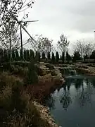 In Columbus, Ohio, Polaris Founder's Park was opened in 2011 and holds a 35-foot wind sculpture.