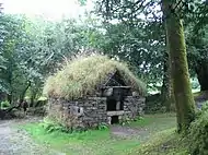 An oven-house (four a pain maison), Saint-Rivoal, France