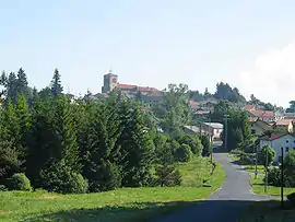 A general view of Fournols