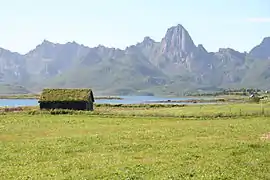 View near Frøskeland towards Ræka mt