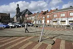 Church Square and the big sundial