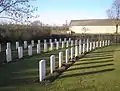 Gravestones in Jerusalem cemetery