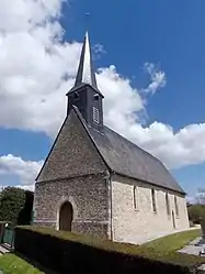 The church in Le Chalange