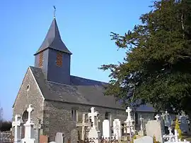 The church in Le Ménil-Ciboult