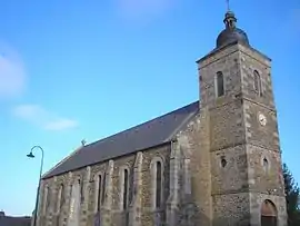 The church in Ménil-Hubert-sur-Orne