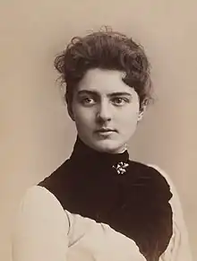 A portrait of Frances Cleveland