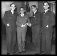 Julio Rosenberg, Julio De Caro, Luis Díaz, and Francisco de Caro