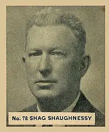 Frank Shaugnessy, 1904 captain. He was also inducted into the Canadian football and baseball Halls of Fame.