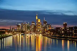 Frankfurt is one of Germany's most important cities.