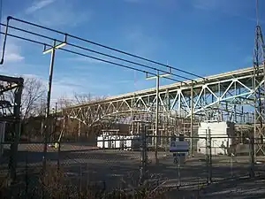 The Judge J. Frank Graff Bridge, carrying U.S. Route 422 over the Allegheny River