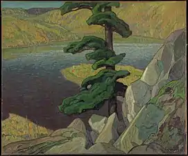 Franklin Carmichael,  The Upper Ottawa, near Mattawa, 1924