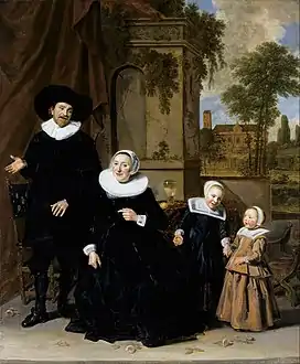 Frans HalsPortrait of a Dutch Family (1633-1636)