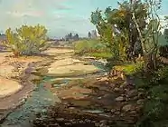 Franz Bischoff "Arroyo Seco" 18" x 24" Steven Stern Collection