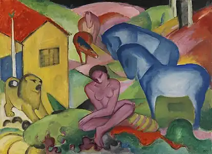 The dream, Franz Marc