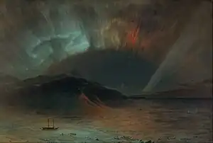 Frederic Edwin Church, Aurora Borealis, 1865, Smithsonian American Art Museum, Washington, D.C.