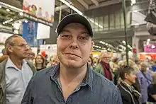 Fredrik Backman at Bokmässan 2013