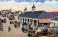 A section of the French Market about 1940