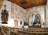 Frescoes in the Church St. Nikolaus