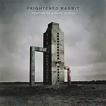 Album cover for Frightened Rabbit's Painting of a Panic Attack.