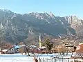 Frisanco with Casasola and part of Monte Raut in the background