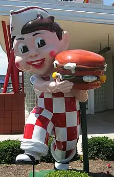 "East Coast" Big Boy statue used by Frisch's