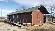 Northern Pacific Railroad Depot-Fromberg